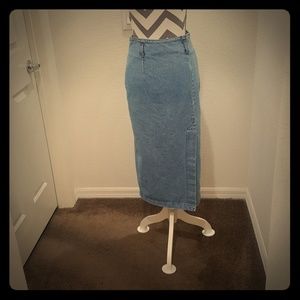 Jean skirt